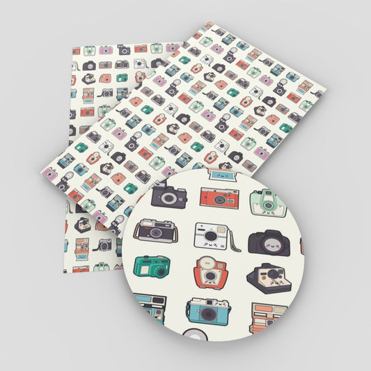 the camera printed fabric