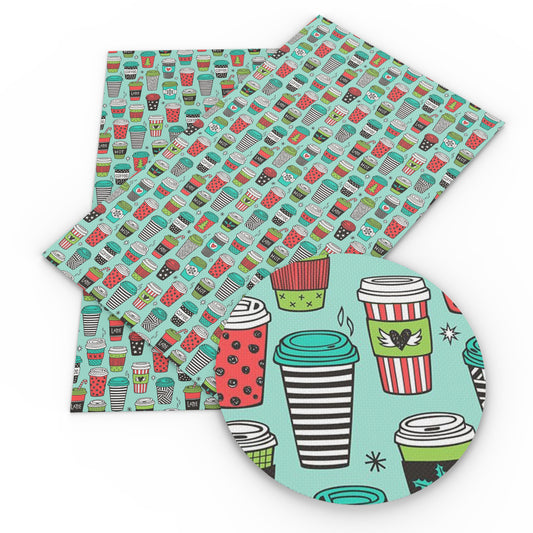 drinks printed fabric