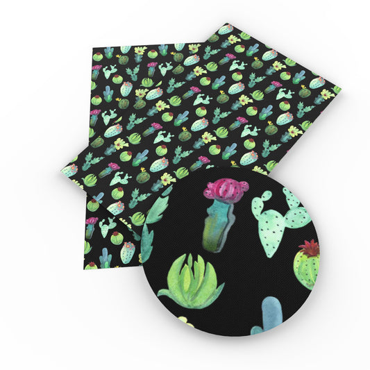 the cactus printed fabric