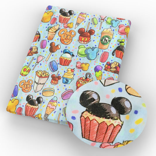 food printed fabric