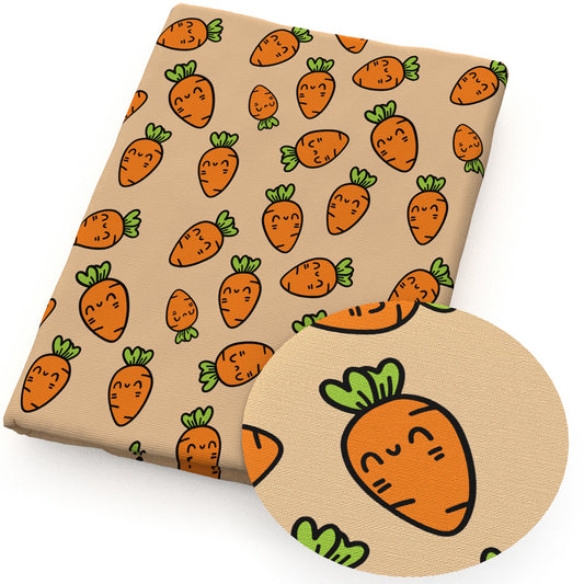 carrot fabric